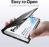 Padike Business Card Holder Case Professional PU Leather & Stainless Steel Multi Wallet Credit Card ID Case for Men &