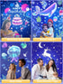 21 Sets 360 Dimmable Kids Night Light Projector + of Films, Projector Night Light for Kids Bedroom, Ceiling, Star