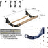12 (3PK PEGGY Pegboard Accessory Hook and Dowel Organizer Storage for Tape, Steel Wire Spools, Ribbon, Crafts, Hobby