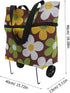 LIFKOME Folding Shopping Cart with Wheels - Compact & Convenient