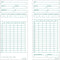 COMPUMATIC (100) Time Cards for Non-Calculating Top Load Time Recorders, Universal 6 Column,
