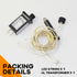 10 200 Strands LED Firefly Bunch Lights, Waterproof, Plug in String Lights for Waterfall Vine String Lights Watering