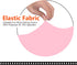 SARAFLORA Office Chair Cover- Large, Pink Removable Computer Chair Cover for Office Chair with Zipper for Universal
