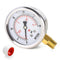 0-30 Psi Pressure Gauge, Glycerin Filled Water Pressure Gauge for Pneumatic Regulator and Air Compressor