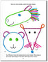 Wikki Stix Preschool Activity Book with 72 Non-Toxic, Reusable Wikki Stix for School Readiness Skills, Made in USA