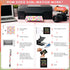 Spakon 24 Pcs Sublimation Pens and Journals Sets, Blank Heat Transfer Spiral A6 Notebooks with Sublimation Pens Bulk