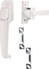 Wright Products V398WH Tie-Down Push Button Handle, 1-1/2 Inch, White