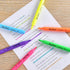 Highlighters Bulk Pack, Assorted Fluorescent Chisel Tip, 72 Count