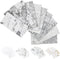 Yipscazo Peel and Stick Backsplash 3 x 6 Inches, 3D PVC Composite Wall Tile for Kitchen Bathroom, 100 Pieces Gray