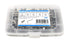 iexcell 100 Pcs M4 x 8/10/12/14/16mm Stainless Steel 304 Hex Socket Head Cap Screws Assortment Kit