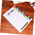 Exercise Board Reusable Stave Whiteboard, Writable Staff Teaching Whiteboard for Piano Stave Cards Notation Tool