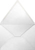 LUXPaper A7 Contour Flap Invitation Envelopes | 5 1/4" x 7 1/4" | Crystal Metallic | 80lb. Text | 50 Qty