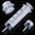Frienda Large Plastic Syringe Tools, 4 Pack Measuring Dispensing Syringe (200 ml) for Multiple Uses