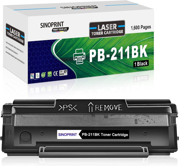PB-211 Toner Cartridge Replacement for Pantum PB211 PB-211EV, Compatible for Pantum P2502W M6552NW (Black, 1-Pack)