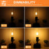 T30 Bulbs 4 40W Bulb E26 Bulbs T10 Bulb 2700K,Desk Dimmable,Chandelier,2 Pack ToBeGreat Light Watt Equivalent Tubular