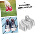 Sturdy Plastic Baby Booties Display Rack for Retail & Home