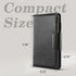 5.12" 7.91" 8 CoBak Premium Server Book - x Waiter Wallet Organizer in Genuine Leather, with Pockets, Magnetic Pocket