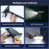 4 HOFLYW Solar Spotlights Outdoor Waterproof Landscape Path Lights Solar Dusk to Dawn Outdoor Lighting Brightness Modes