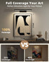 4800mAh 16In Dimmable EZVALO Picture Light for Wall, Rechargeable Wireless Battery Lights for Painting, Magnetic LED