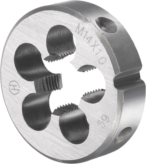 uxcell M14 x 1mm Metric Tap and Die Set, Machine Thread Screw Tap & Die Kit for Nut Screw Bolt Repair