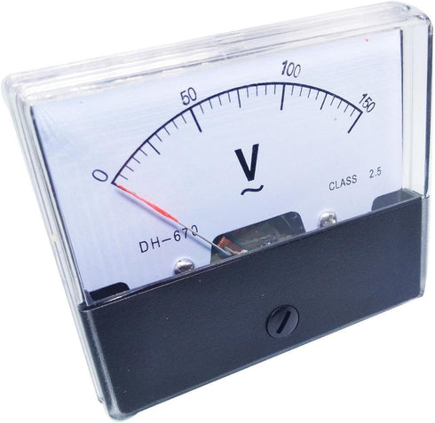 Analog Panel Volt Voltage Meter Gauge DH-670 0-150V AC