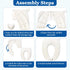 FORYEE Portable Folding Toilet Seat for Kids, Travel Potty Training Helper, Training Urine Anti Slip Toilet Seat Cover