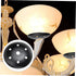 4pcs Ciieeo Lamp Base Ventilation Easy to Install Chassis for Chandelier and Desk Lamp Material Suitable for Diy