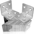 REDOVANT 20Pcs 1.6"x1.6"x1.6" 40MM 1.6In 90Degree Stainless Steel Angle Bracket, Heavy Duty L Brackets for Wood, Wide