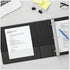 Universal UNV20771 Deluxe Non-View D-Ring Binder, 1.5 in. Capacity, Black with Label Holder