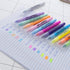 BAZIC Highlighter Gel Pen, Bible Highlighter No Bleed Coloring Pen (12/Pack)