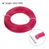 MECCANIXITY 24AWG Stranded Wire, PVC Hookup Wire, UL1007 Tinned Copper Wire, 30m/100ft Red