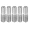PATIKIL M14xM16x50mm Double End Threaded Stud Screw Bolt, 5 Pack 304 Stainless Steel Rod Bolts for Furniture Hardware