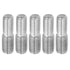 PATIKIL M14xM16x50mm Double End Threaded Stud Screw Bolt, 5 Pack 304 Stainless Steel Rod Bolts for Furniture Hardware