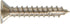 Hillman 45449 Flat Phillips Wood Screw, 9-Inch x 1-1/2-Inch, Satin Nickel, 15-Pack