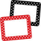 Barker Creek Name Badges & Self-Adhesive Label Set, Multi-Design Dots, 90 Total Badges, 3.5" x 2.75", Home, School,