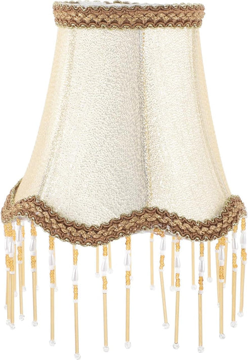 Mobestech Small Lampshade E14 Desk Lamp Shade Indoor Light Cover 6.10X6.10X5.31In Cloth