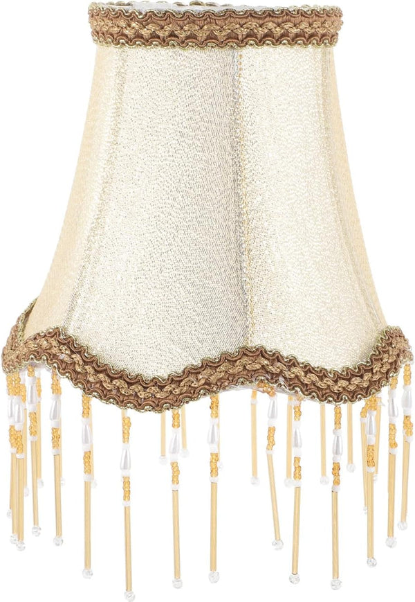 Mobestech Small Lampshade E14 Desk Lamp Shade Indoor Light Cover 6.10X6.10X5.31In Cloth