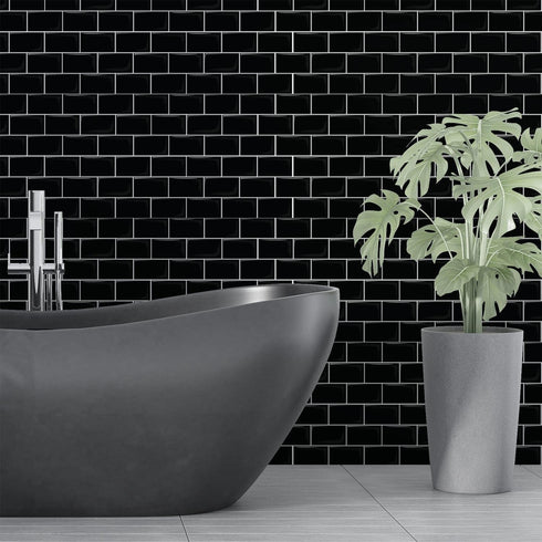 11.8" 11.8" 12 WALPLUS Upgraded Backsplash Tile Peel and Stick for Kitchen Wall Stick On Backsplash Tile for Bathroom