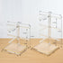 Set 2 (2-Tier 3-Tier), Closet Counter Luxury Acrylic Sunglasses Display Stand of & Glasses Stand, Eyewear Holder