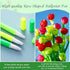 Flower Pens, Rose Shaped Ballpoint Pen, Liquid Black 0.5mm Gel Ink for Kids, Women, Home Office Supplies