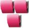 PLUS Extra Strong Large Magnetic Clips, Large 3-Pack, Red