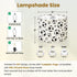 PeeNoke seamless 11"x11"x9" Drum Lamp Shades football soccer ball sport doodle cartoon gift scarf repeat Lampshade