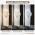 K9 Buccleuch LED Crystal Wall Sconce, Bright Adjustable Color Wall Sconce Light Fixture Stainless Steel White Crystal