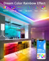 WS2812B WS2811 5V~24V SK6812 WS2812 SM16703 1903 3Pin ALITOVE Controller Bluetooth Music Sync Addressable RGB LED