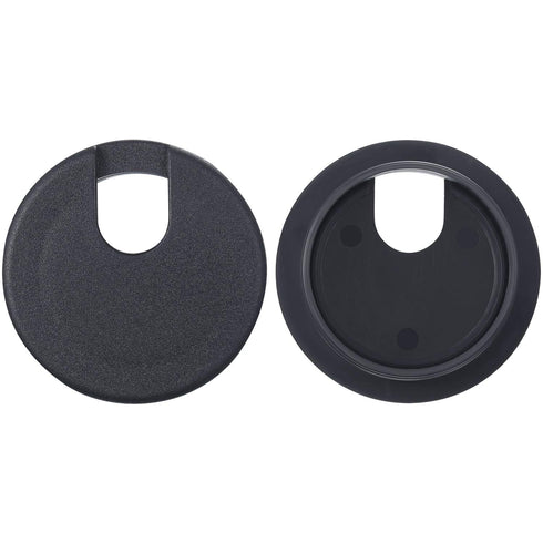 SATINIOR 10 Packs Desk Cable Wire Grommet Cord, PC Computer Desk Plastic Grommet, Tidy Cable Hole Cover Organizers (1.5