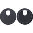 SATINIOR 10 Packs Desk Cable Wire Grommet Cord, PC Computer Desk Plastic Grommet, Tidy Cable Hole Cover Organizers (1.5
