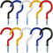 Millennial Essentials Vinyl Coated Screw-in Ceiling Cup Hooks, 2.9 Inches, 30 Pack, Available in 5 Colors
