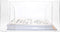 Nadex Clear Acrylic Check Tray, 2.5mm Thickness Durable Deposit Ticket and Cheque Holders for Deposit Slips and Vouchers