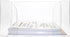Nadex Clear Acrylic Check Tray, 2.5mm Thickness Durable Deposit Ticket and Cheque Holders for Deposit Slips and Vouchers