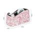KEYPOWER Bling Crystal Luxury Handmade Diamond Desktop Tape Dispenser - Fashion Girls Women (Pink)